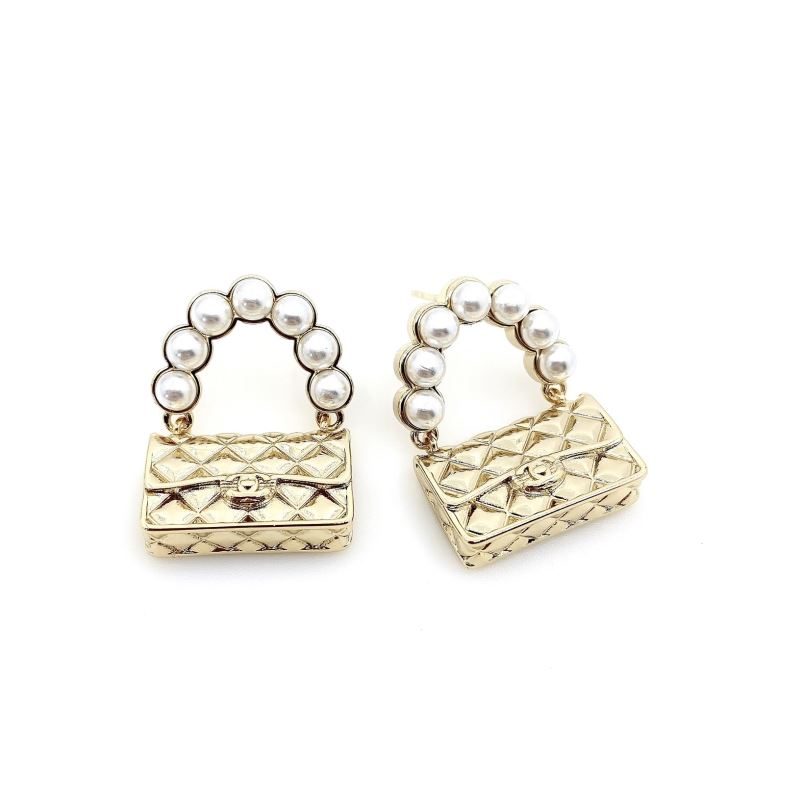Ch*el earrings